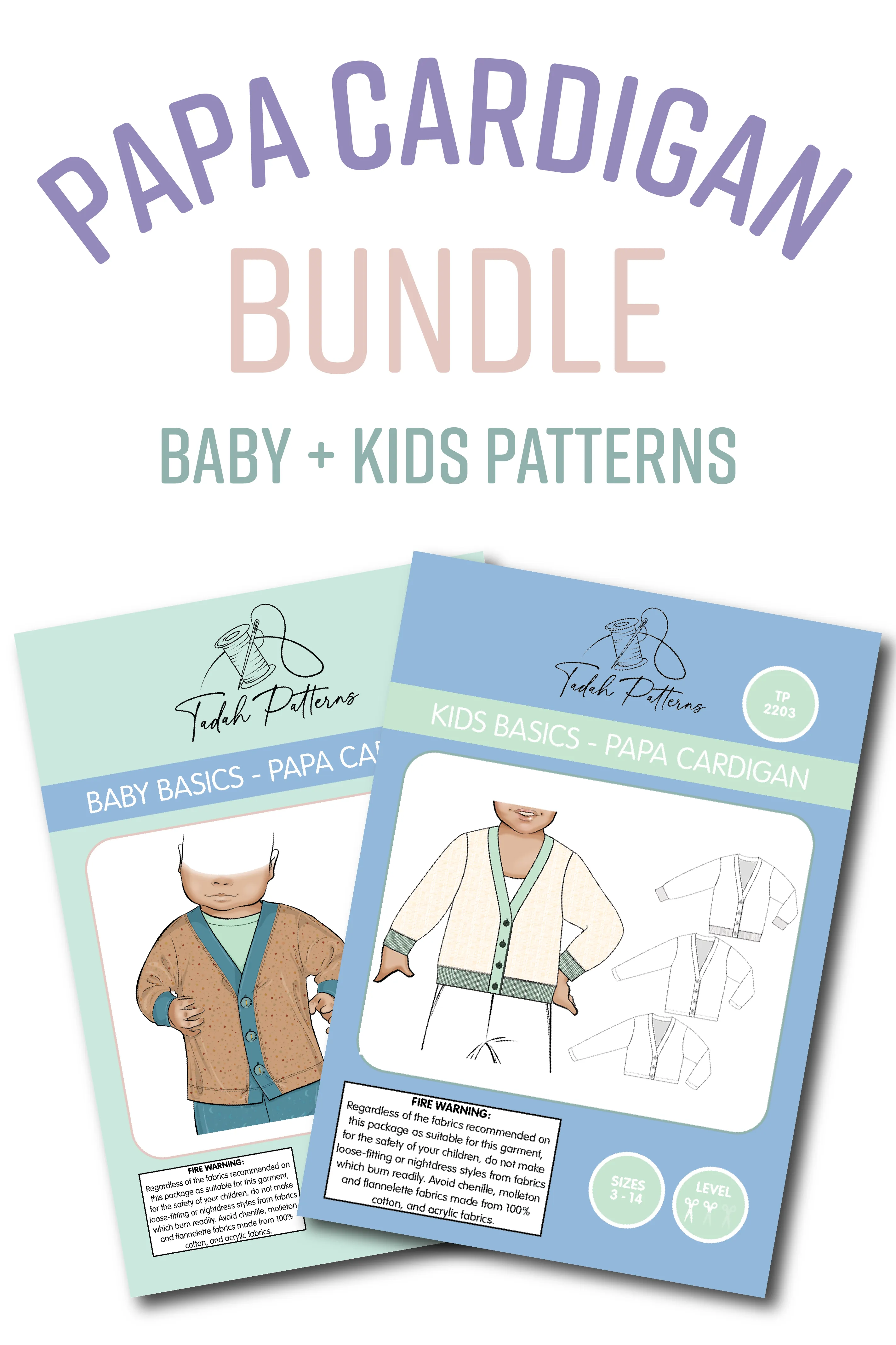 Papa Cardigan BUNDLE - Baby   Kids
