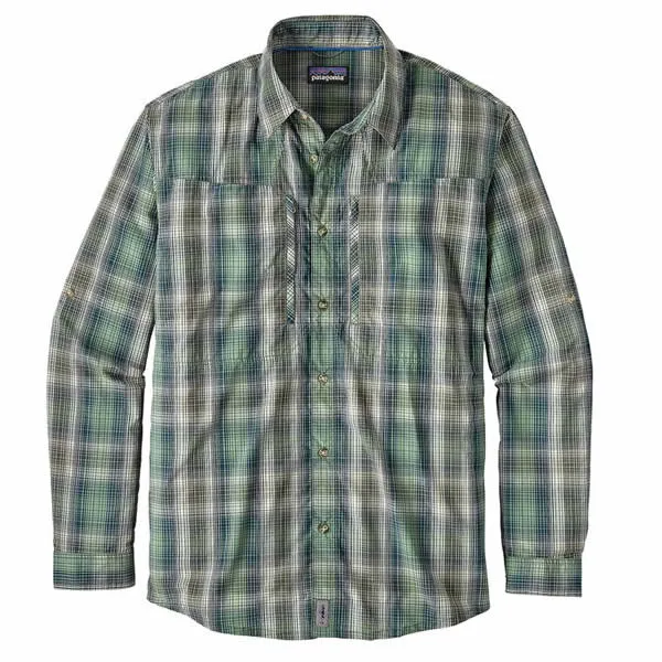 Patagonia Men's Long Sleeve Sun Stretch Fishing Shirt, 30 UPF -52197
